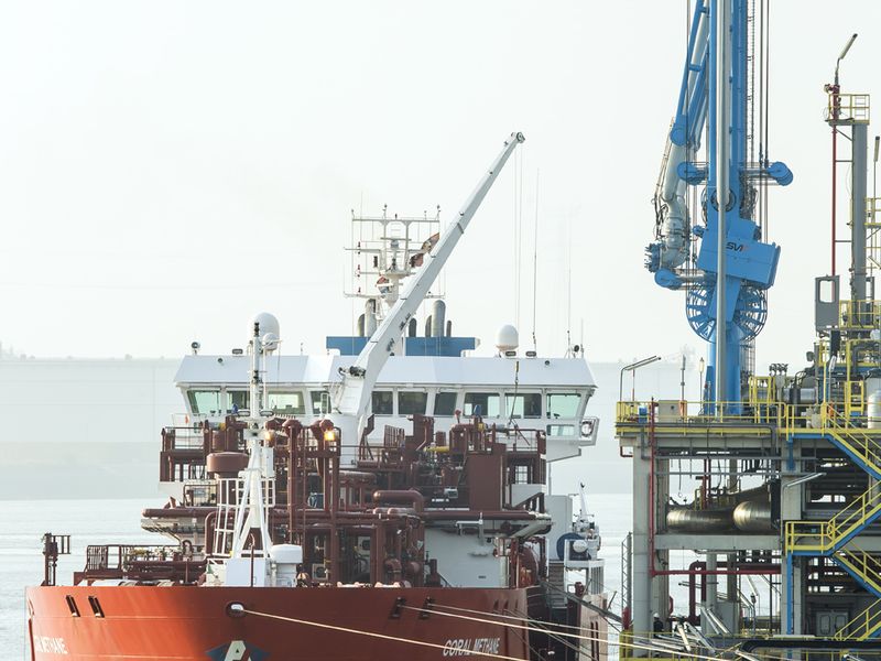 Eneco reloads first small scale LNG vessel at Gate terminal - Gate